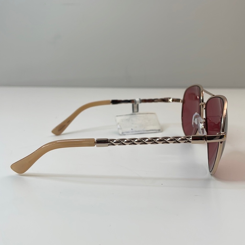 Oscar De La Renta Rose Gold Mirrored Sunglasses MOD3060 - Picture 4 of 7